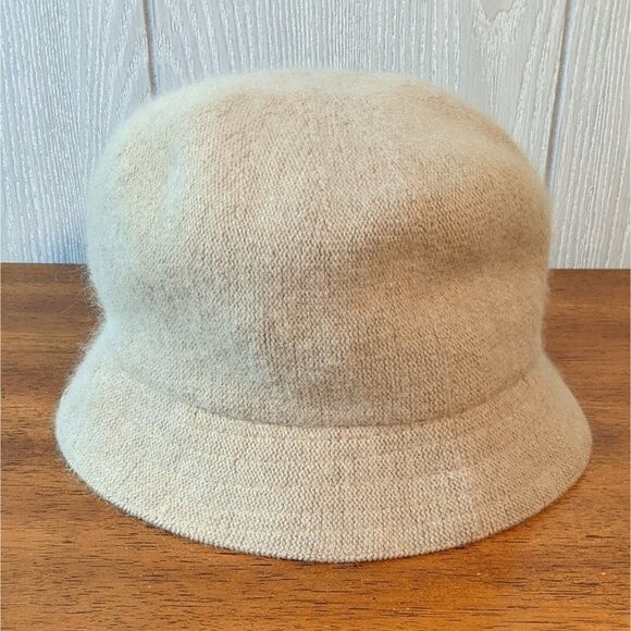 VTG Rabbit Fur Blend Bucket Hat EUC - Picture 1 of 5